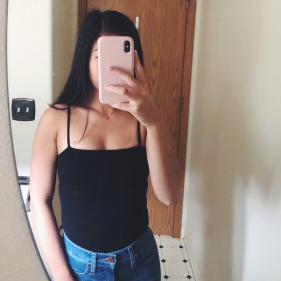 Francesca's | NWT Sienna Bungee Strap Seamless Bodysuit - Picture 6 of 14